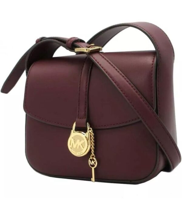 MK FLAP XBODY LEATHER