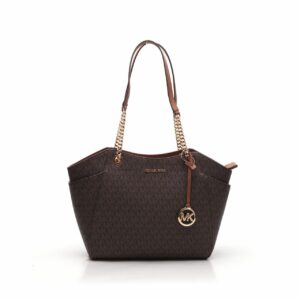 MK JET SET TRAVEL BROWN