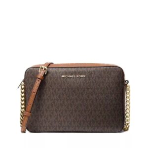 MK CROSSBODY ESTAMPADO BROWN