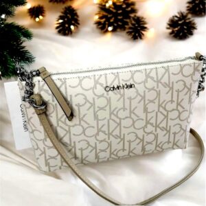 CALVIN KLEIN CROSSBODY CREMA